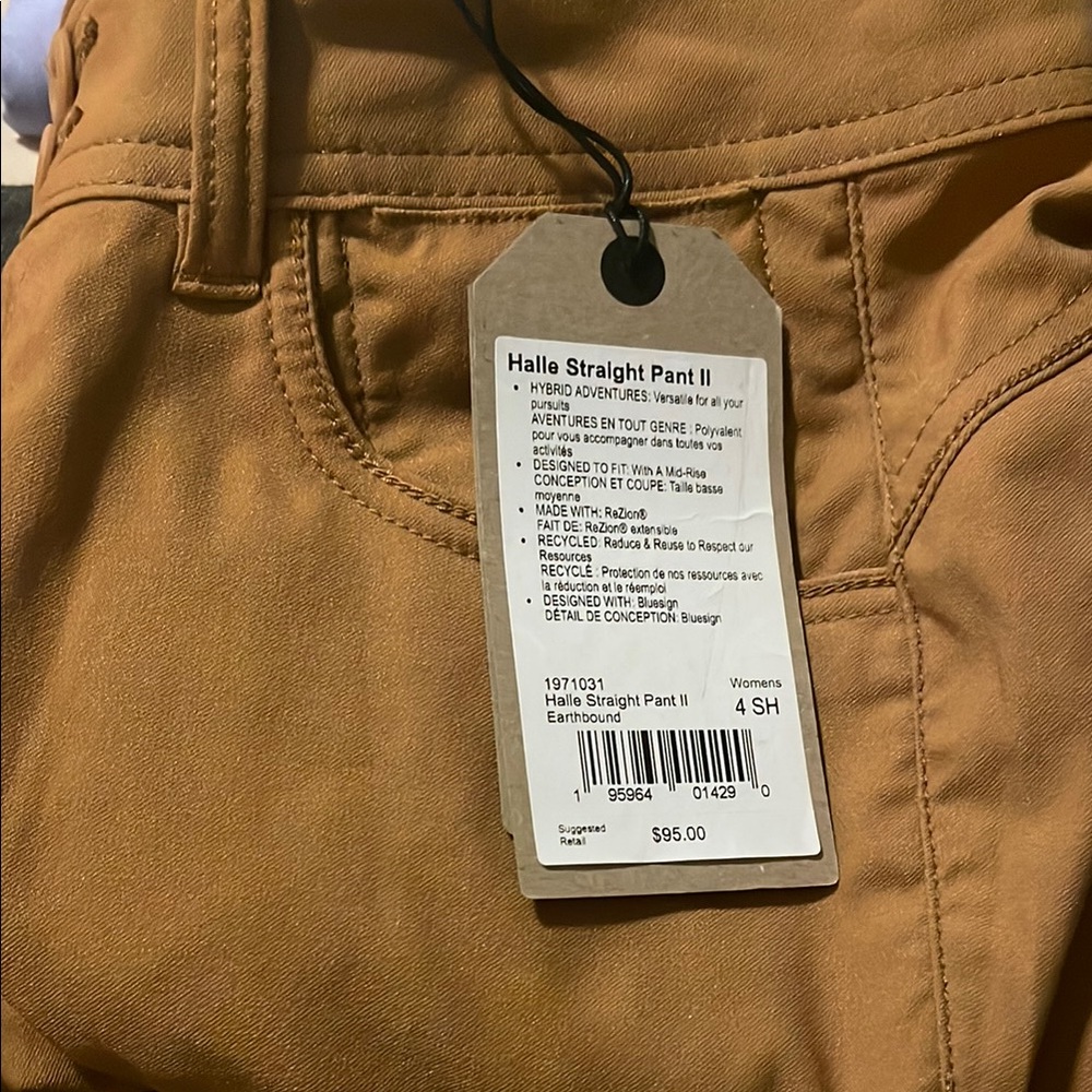 Halle Straight Pant II by Prana - Tan